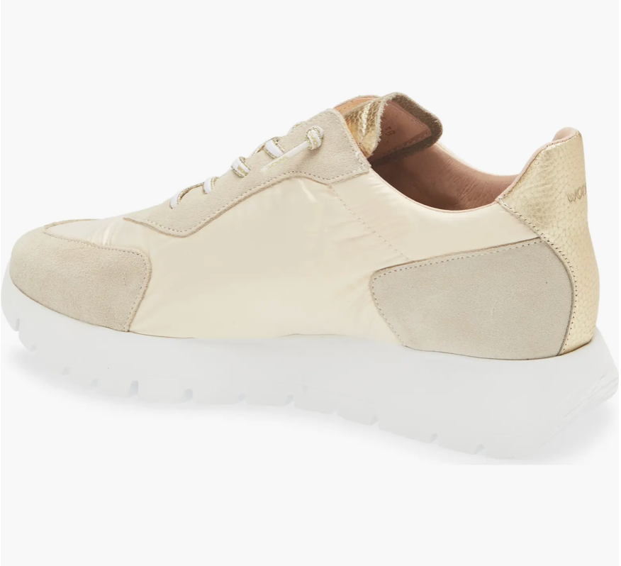 WONDERS Oslo Sneaker A-2464 - BEIGE/SAND/RAME/PLATINO