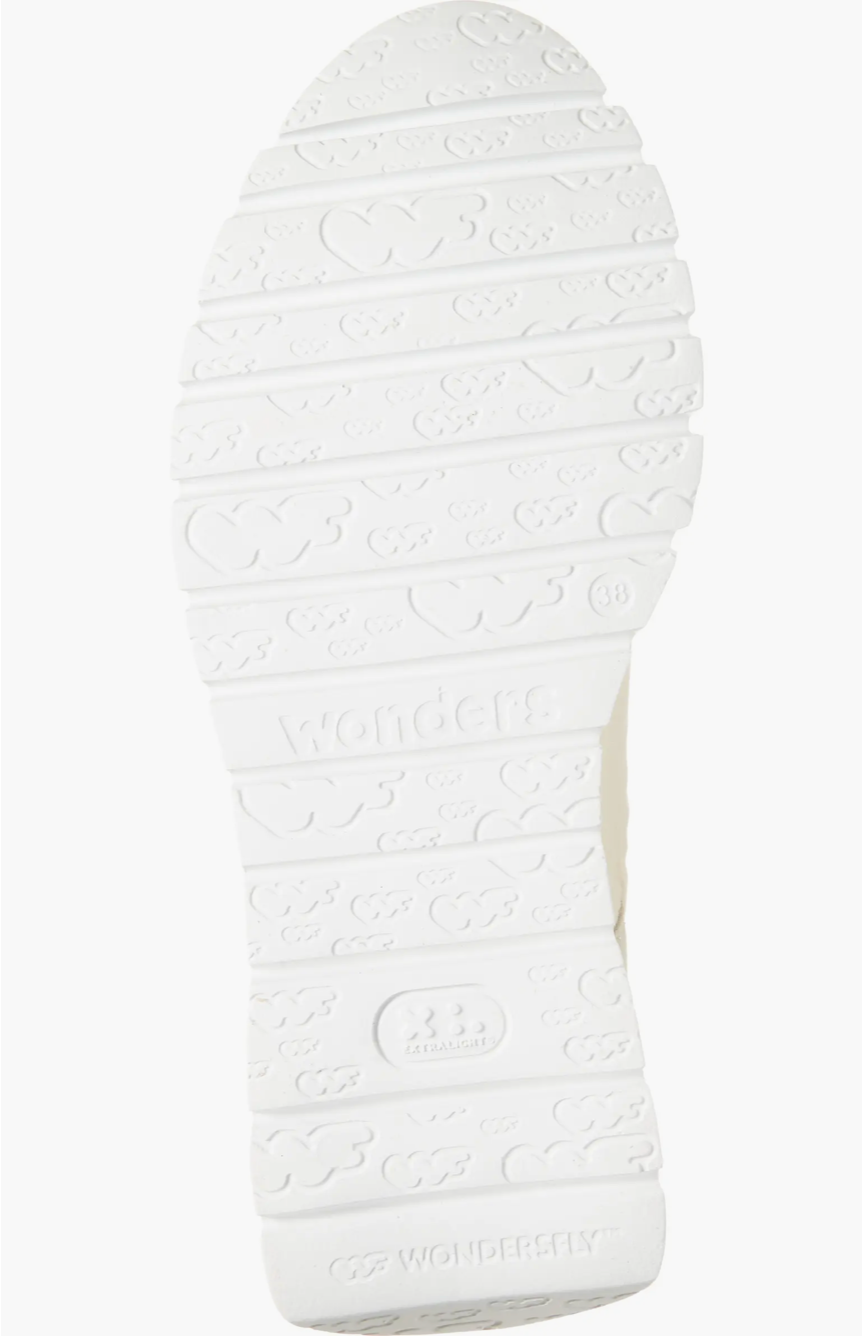 WONDERS Oslo Sneaker A-2464 - BEIGE/SAND/RAME/PLATINO