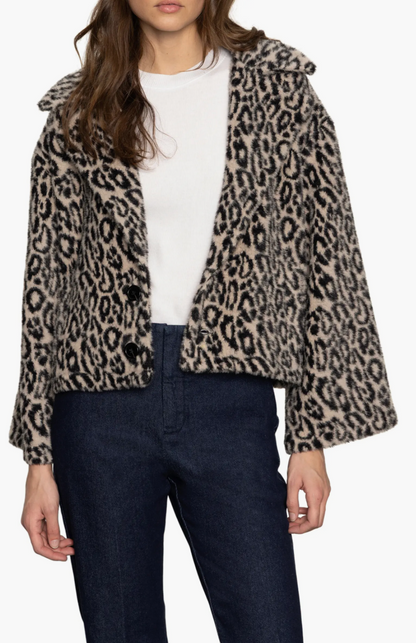 Sanctuary Colette Fur Jacket - LEO