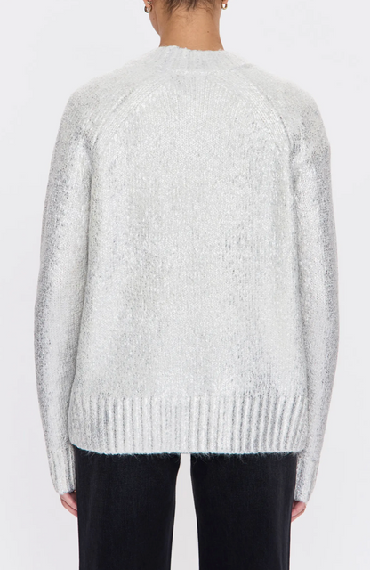 Pistola Ilana Metallic Sweater - SILVER FROST
