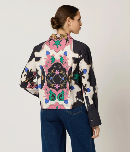 Cleobella Zoya Blouse - ESTELAR PRINT
