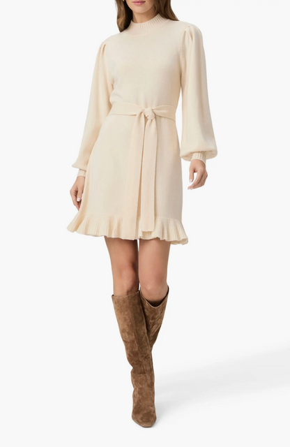 Paige Julita Sweater Dress - LATTE FOAM
