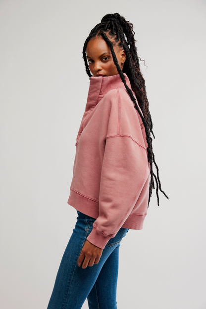 Free People Timeless Pullover - SALSA