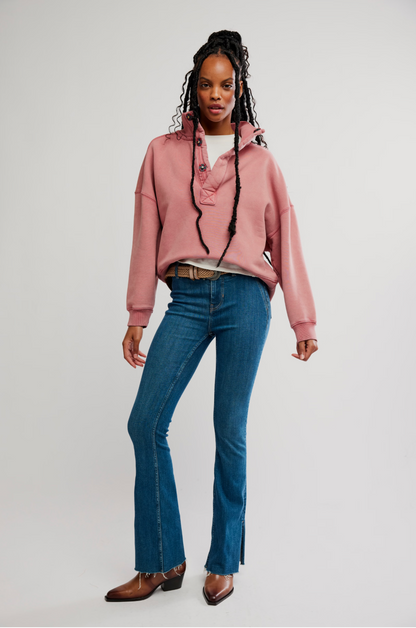 Free People Timeless Pullover - SALSA