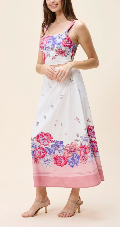 CLE Jenni Top CAMELLIA PRINT