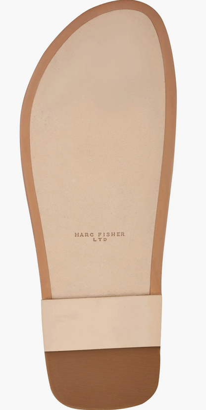 Marc Fisher Gynnie Strappy Sandal - MEDIUM NATURAL