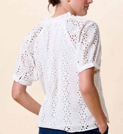 Cleobella Kate Blouse - IVORY