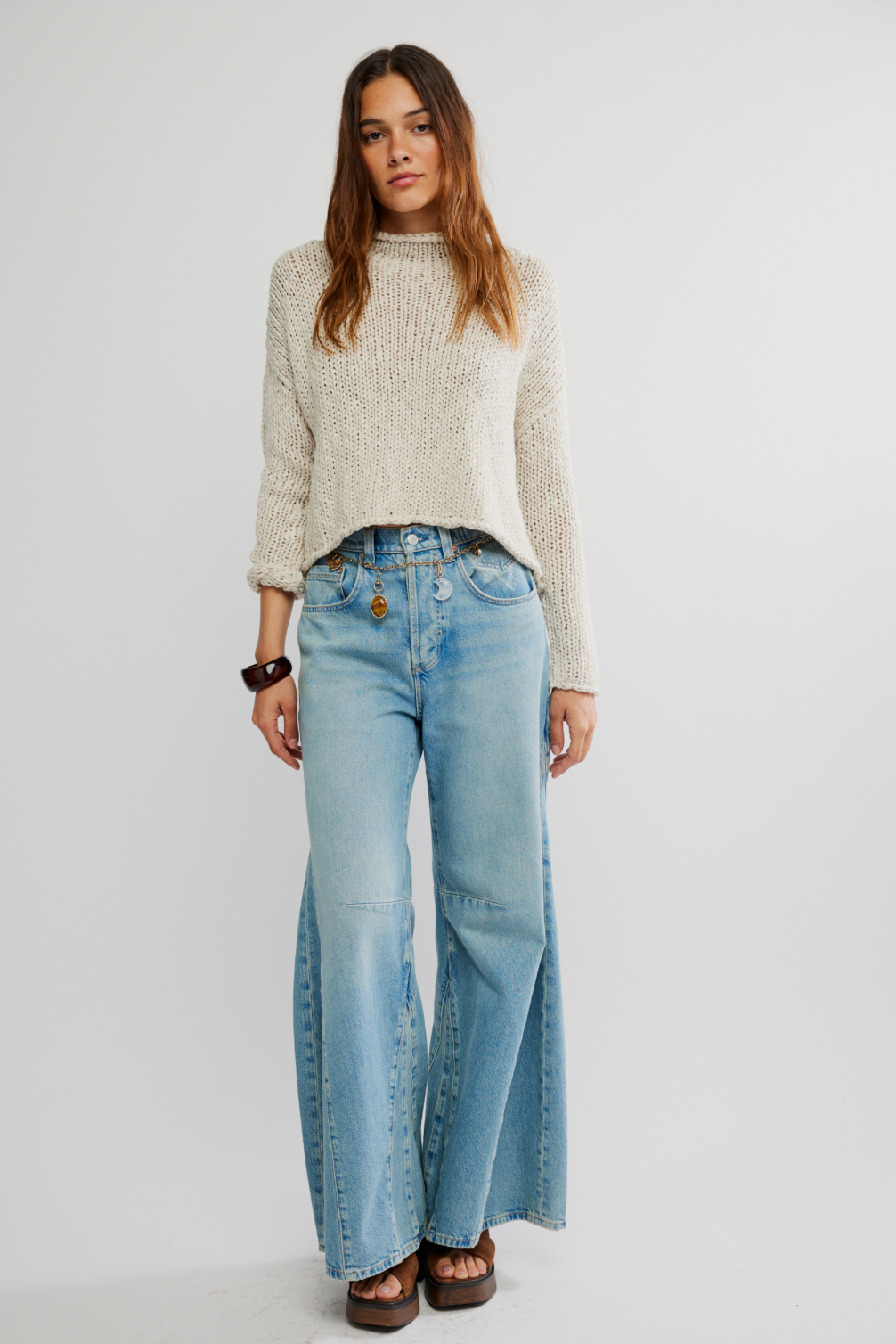 Free People Opal Sweater - TEA
