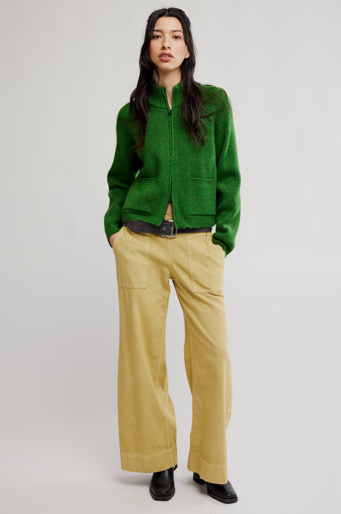 FP WTF On It Half Zip FOREST FAIRY