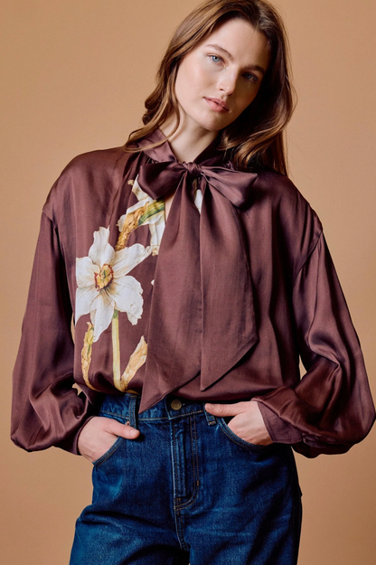 Cleobella Olivia Top - LUEUR PRINT