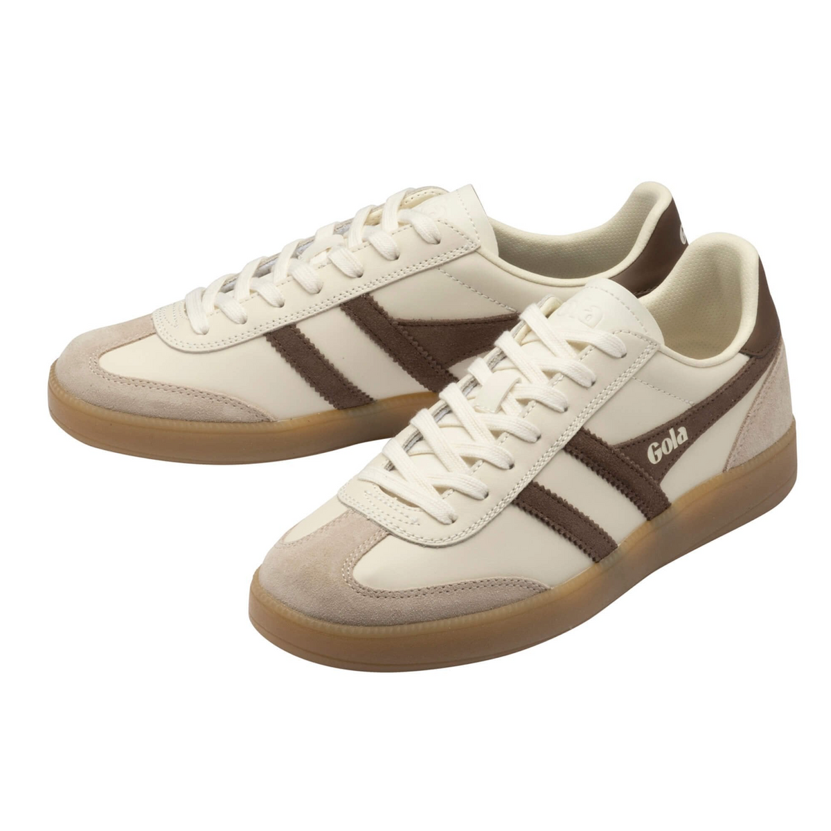 GOLA Viper Leather Sneakers - OFF WHITE/BONE/OTTER/GUM