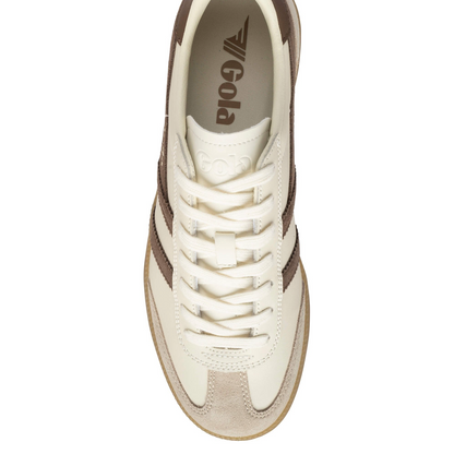 GOLA Viper Leather Sneakers - OFF WHITE/BONE/OTTER/GUM