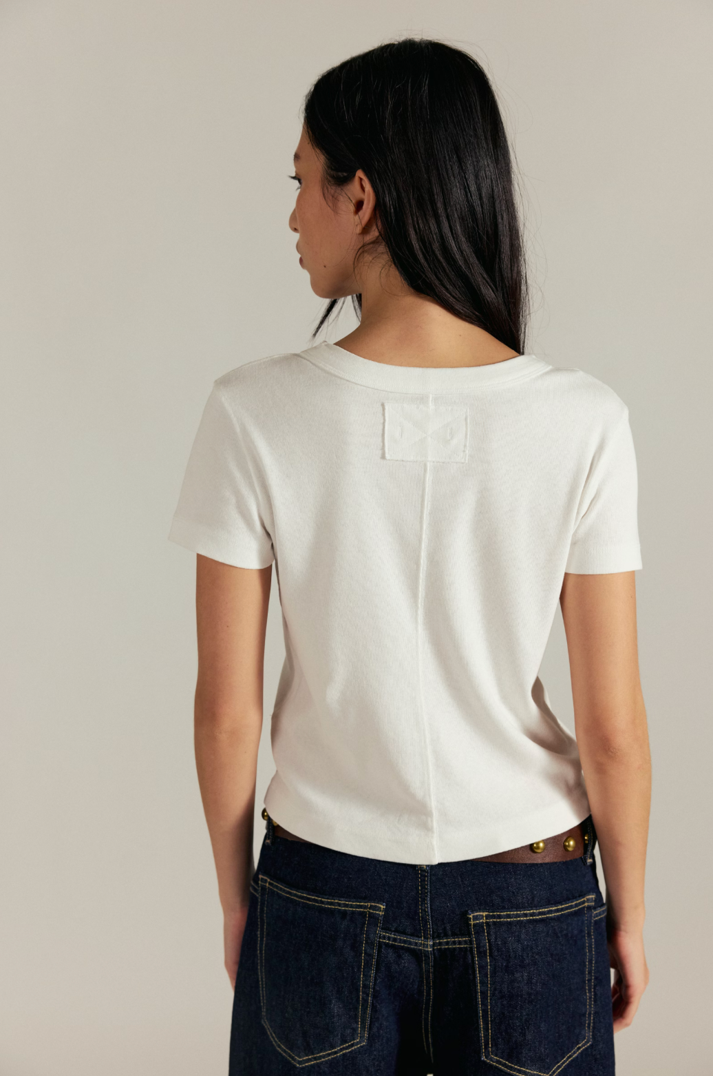 Free People We The Free Atlas Crew Tee - CLEAN IVORY