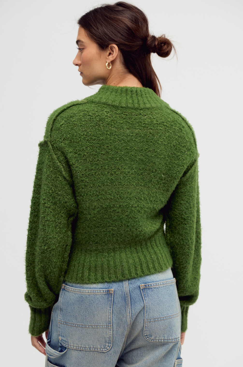 Free People Tucked Henley Pullover - COURTYARD COMBO