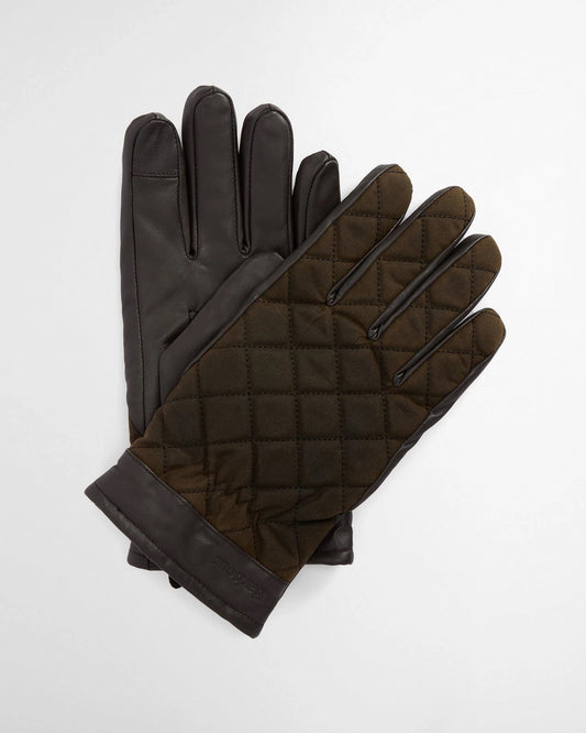 Barbour Dalegarth Glove OLIVE/BROWN - XL