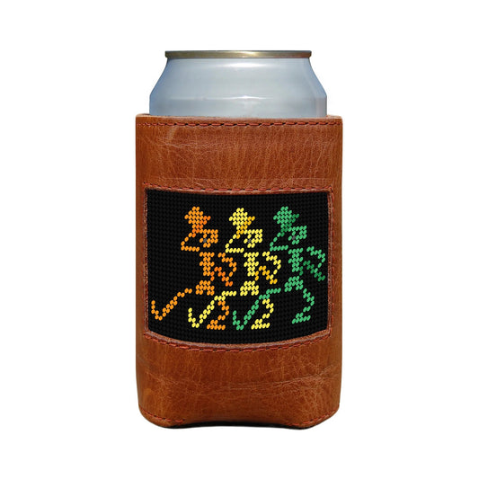 SB Grateful Dead Dancing Skeletons Can Cooler BLACK