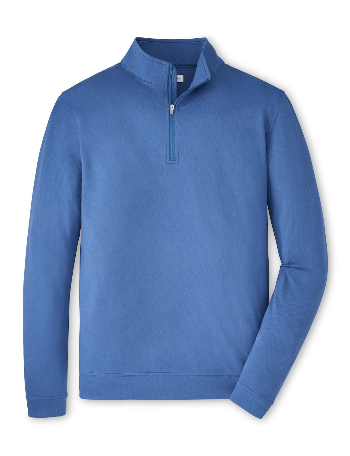PM Perth Cross-Hatch Performance Quarter-Zip WINDSOR BLUE