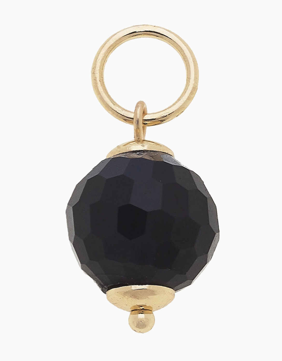 CS Resin Bead Charm BLACK