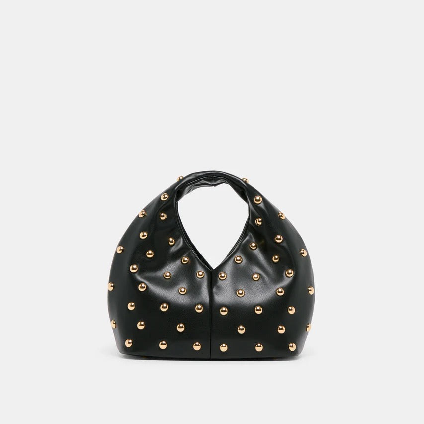 DV Dahlia Studded Handbag BLACK
