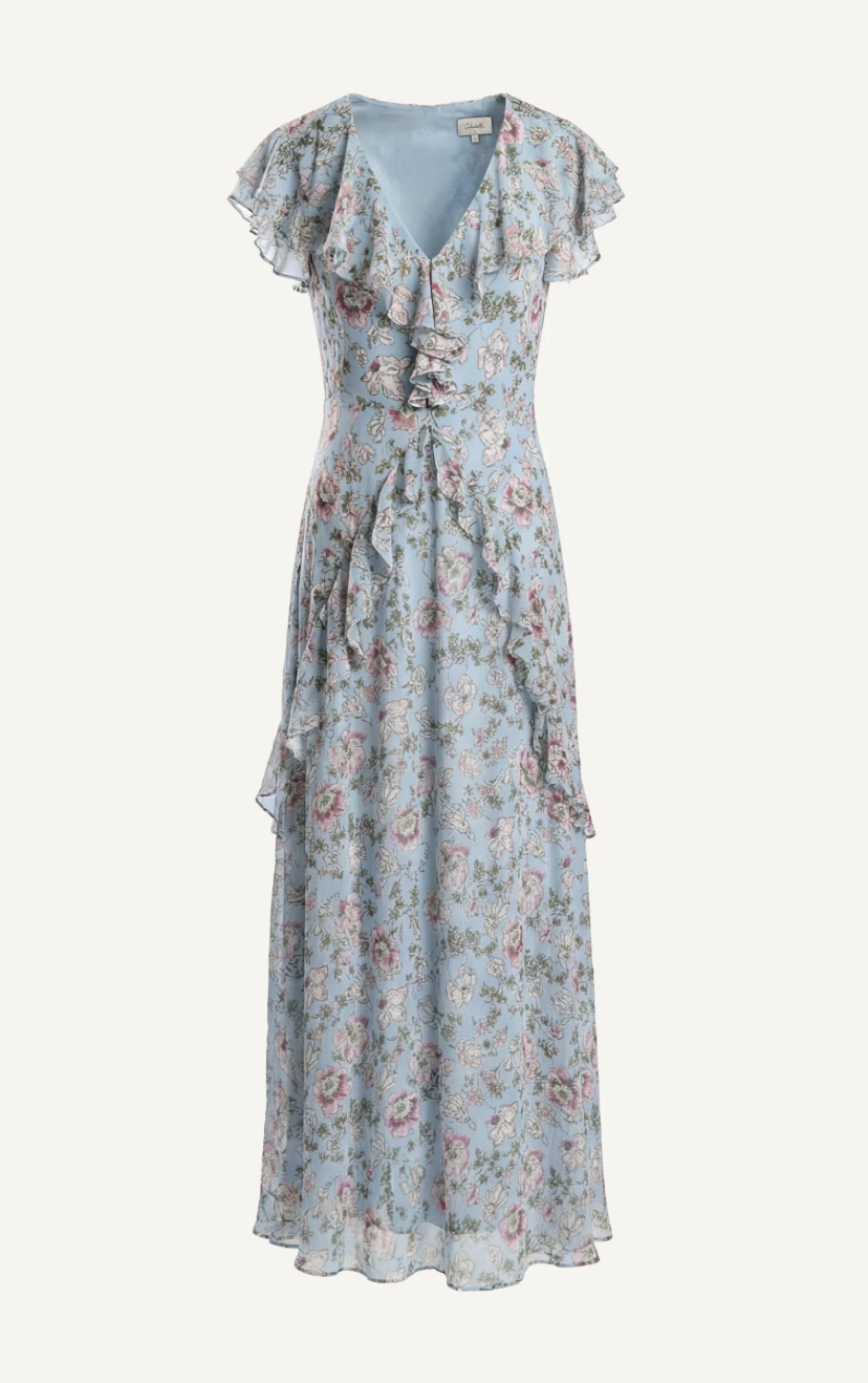 Cleobella Sabrina Ankle Dress - LUNA FLORAL