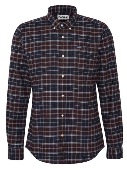 Barbour Haddington Tailored Tartan Shirt - MIDNIGHT OAK TARTAN