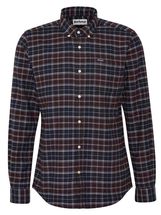 Barbour Haddington Tailored Tartan Shirt - MIDNIGHT OAK TARTAN