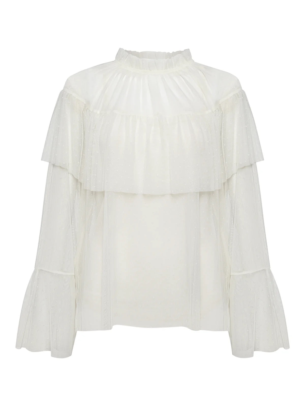Sanctuary The Ethereal Blouse - CHALK