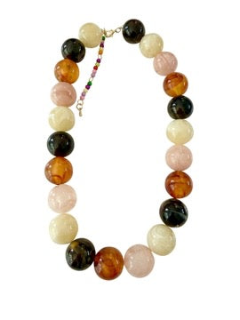 GE Celia Beaded Necklace NEUTRAL