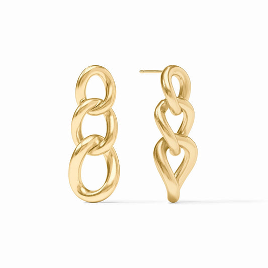 JV Dolce Link Earring GOLD