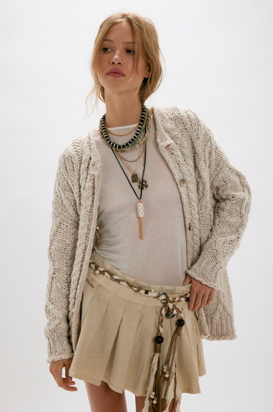 Free People Opal Cardigan - TEA