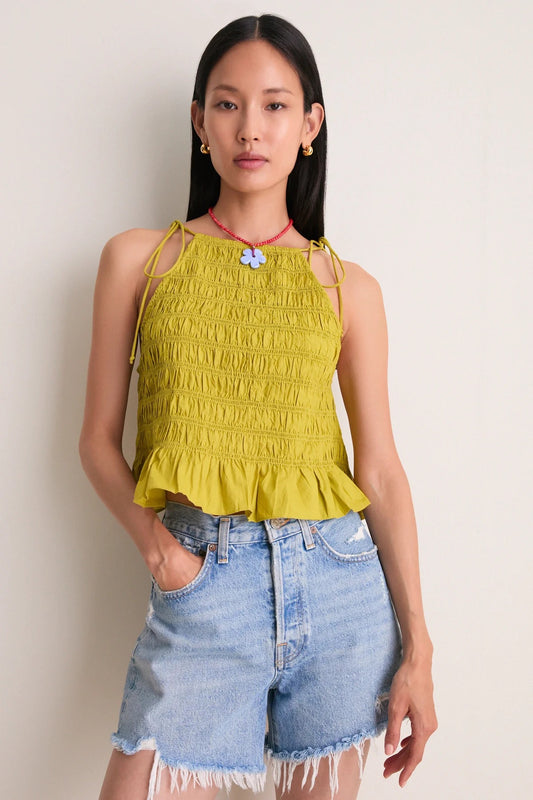 CLE Leota Top GREEN ENVY
