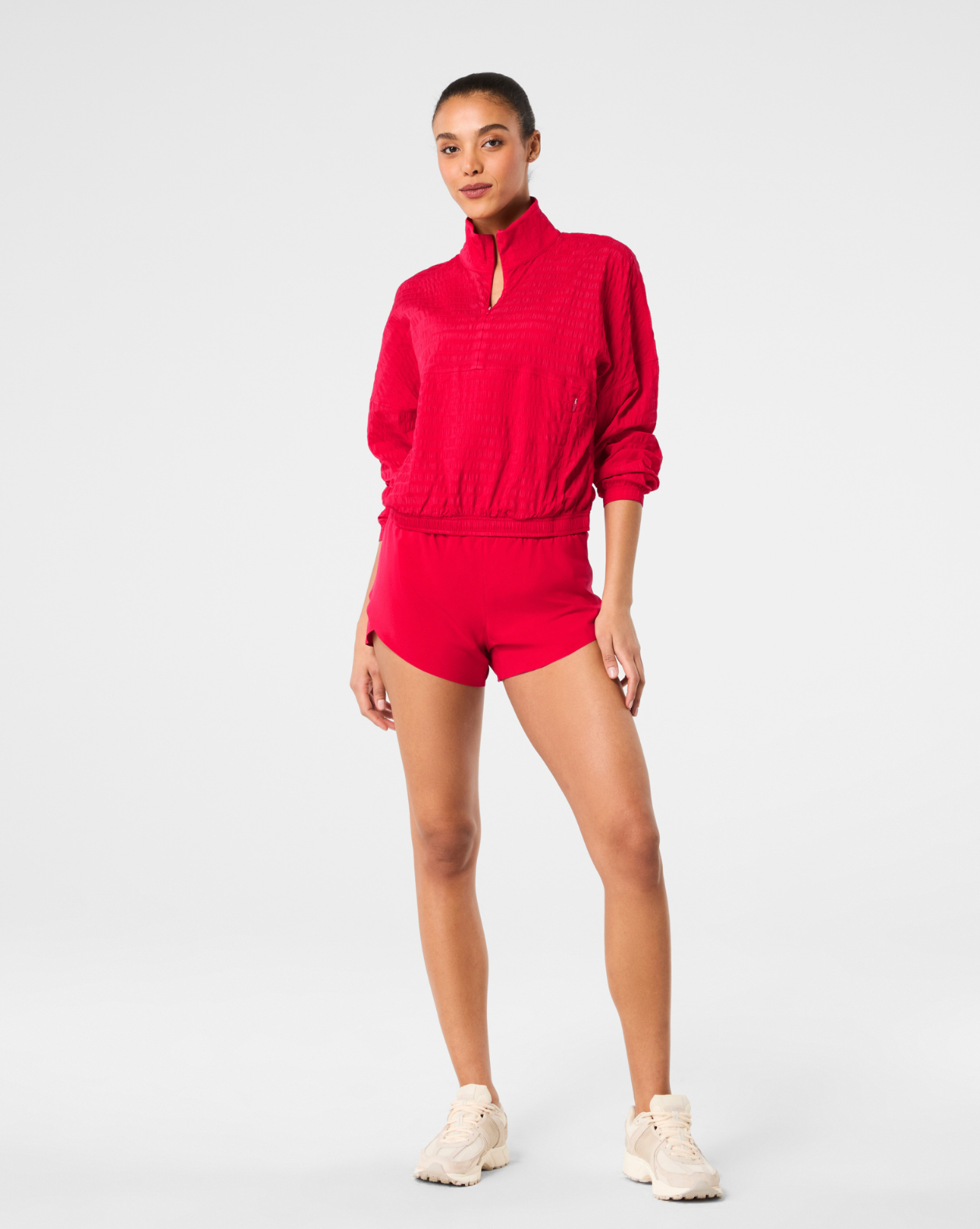 SP Get Moving Woven Jacket SPANX RED