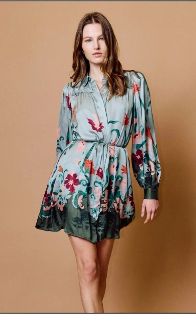 CLE Charisma Mini Dress LIS PRINT