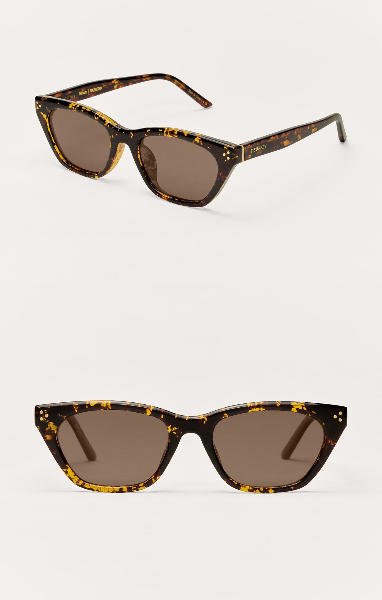 ZS Midnite BROWN TORTOISE-BROWNPOLARIZED