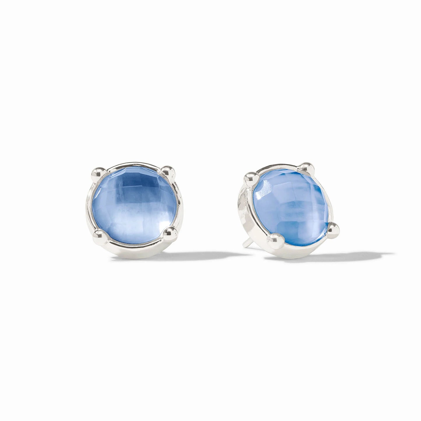 JV Honey Stud IRIDESCENT CHALCEDONY BLUE