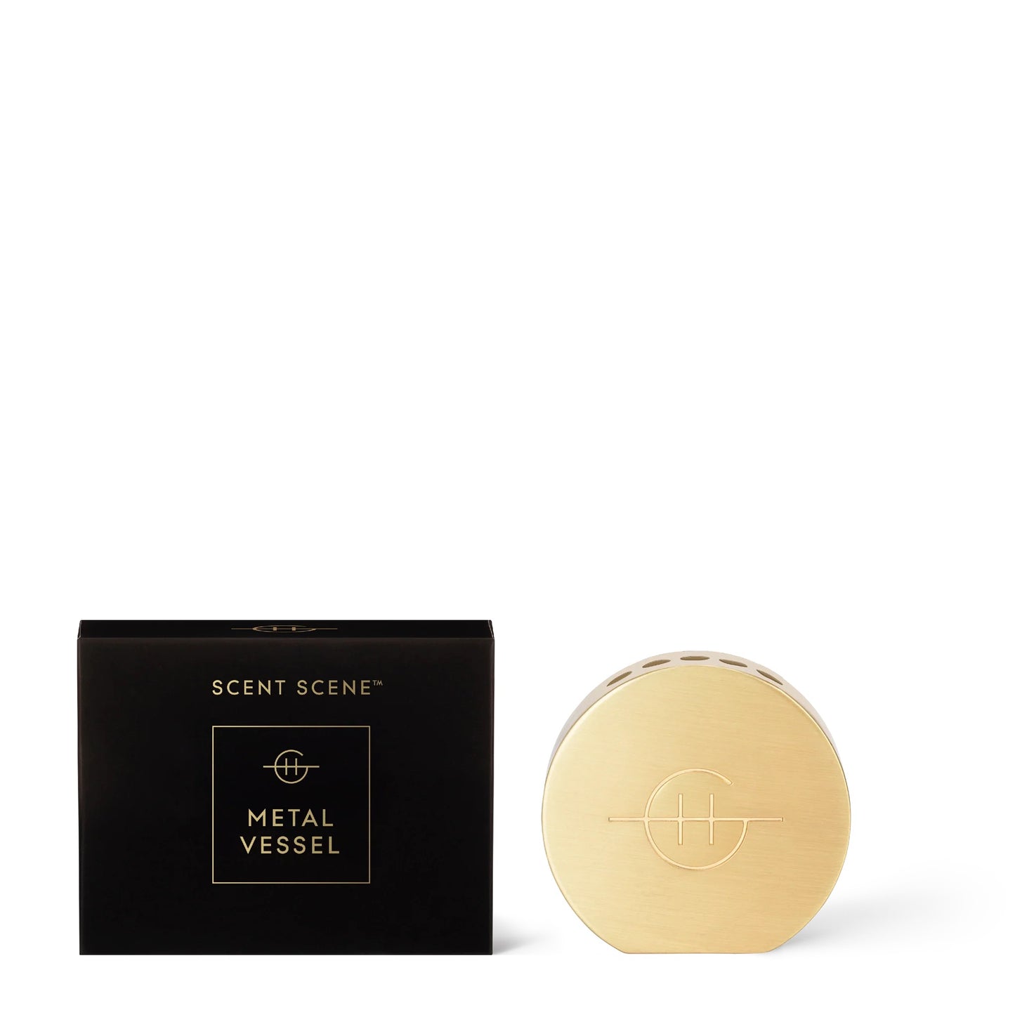 GHF Scent Scene Metal Vessel GOLD