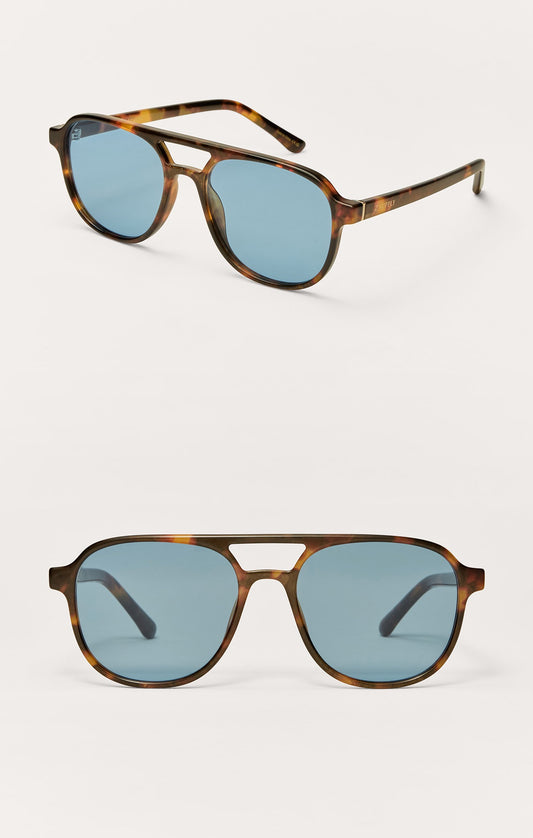 ZS Tourist TORTOISE-BLUE POLARIZED