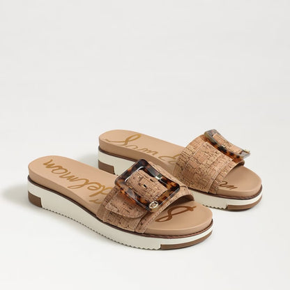 Sam Edelman Ariane Slide Sandal - NATURAL CORK