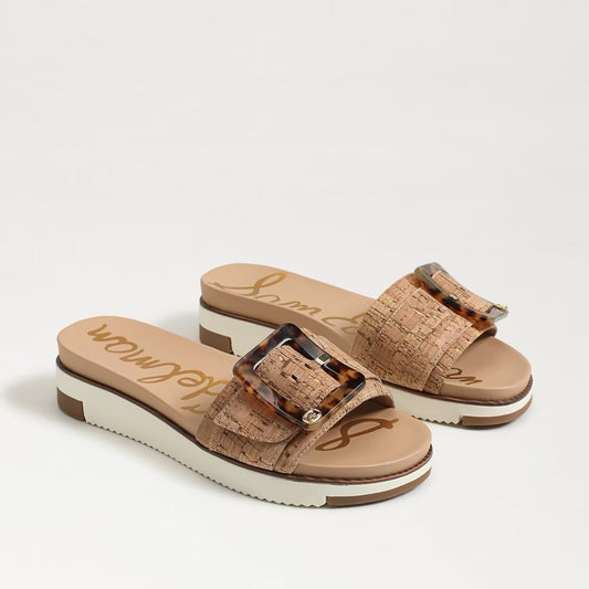 Sam Edelman Ariane Slide Sandal - NATURAL CORK