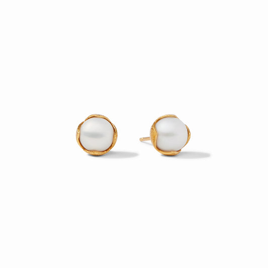 JV Penelope Stud GOLD PEARL - S