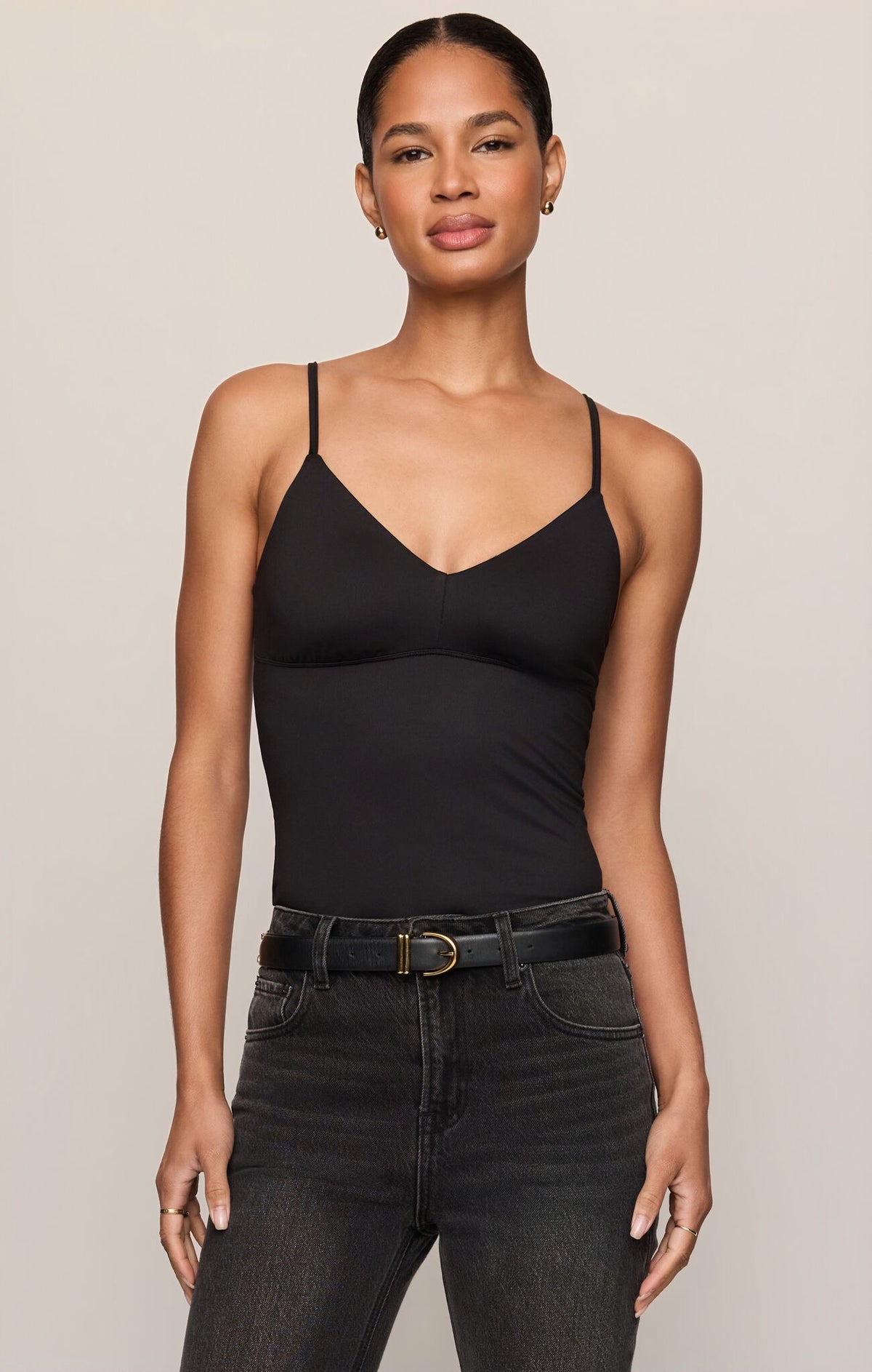 Z Supply Luxe Smooth Essential Tank - BLACK