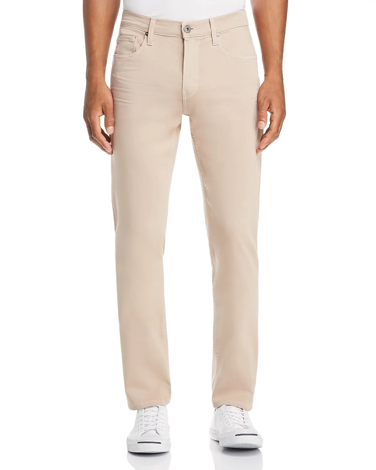 PAIGE Federal Slim Straight Fit Jeans - TOASTED ALMOND
