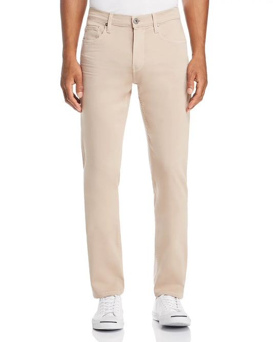 PAIGE Federal Slim Straight Fit Jeans - TOASTED ALMOND