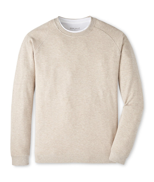 Peter Millar Crown Comfort Knit Crew - STONE