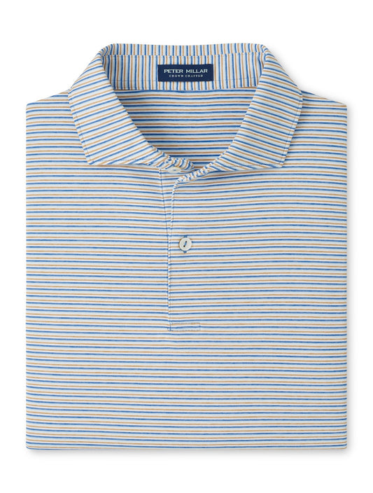 Peter Millar Crown Crafted Alda Performance Jersey Polo - DUSK BLUE