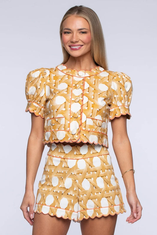 Elizabeth James Coco Top - WICKER