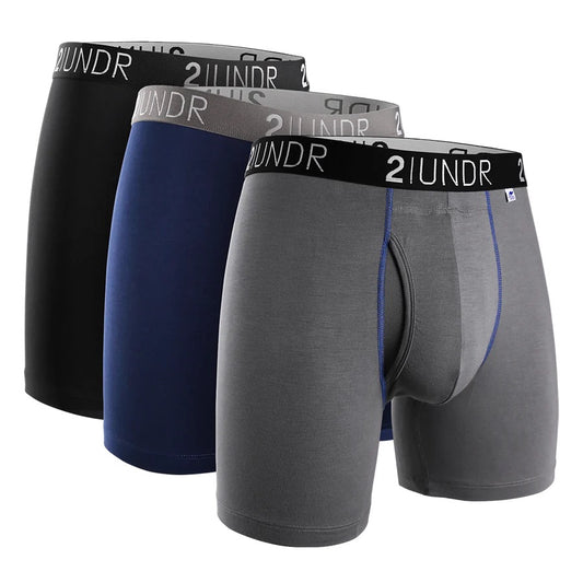 2UNDR Swing Shift 3 Pack - BLACK/GREY/NAVY