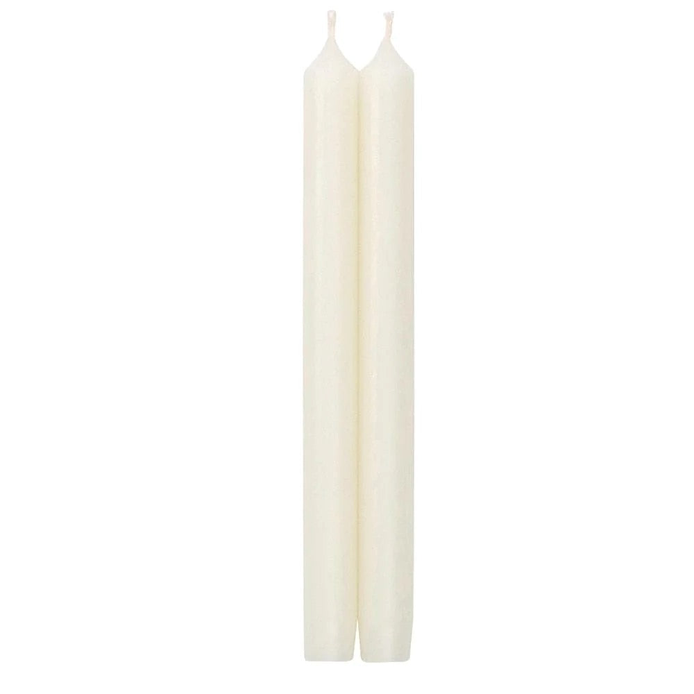 Caspari Candle Crown Pairs WHITE - 10"
