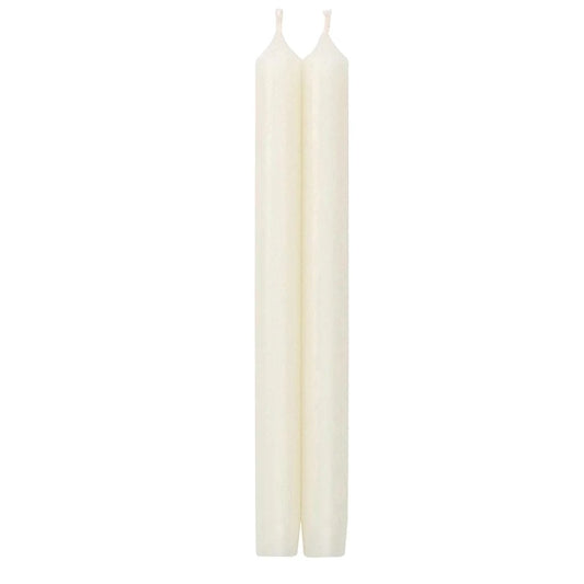 Caspari Candle Crown Pairs WHITE - 10"