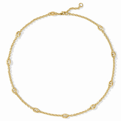 Julie Vos Laguna Delicate Station Necklace GOLD - OS
